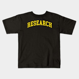 Research Kids T-Shirt